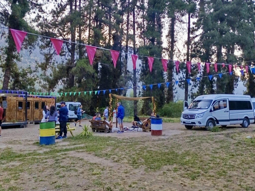 Lugar para tomar desayuno en Cajón del Maipo.